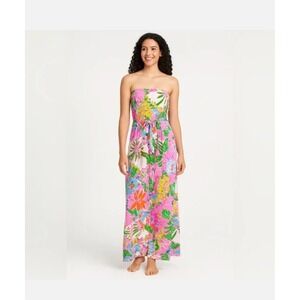 Lilly Pulitzer | Dresses | Lilly Pulitzer Esmarella Maxi Dress In Turquoise  Teal Size Xs Nwt | Poshmark